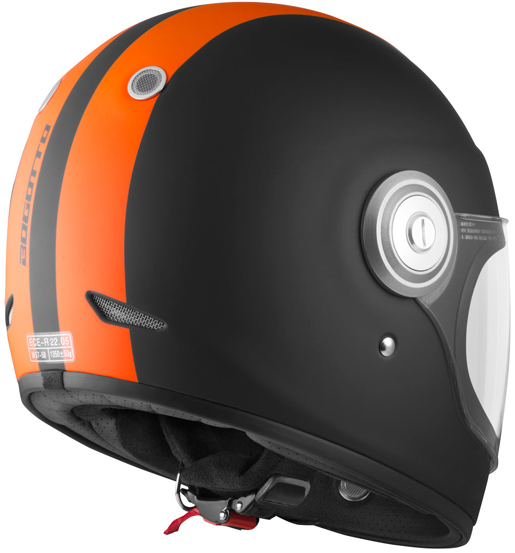 Bogotto V135 D-R2 Helmet#color_black-matt-orange