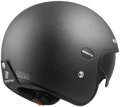 Bogotto V587 Carbon Jet Helmet#color_carbon-matt