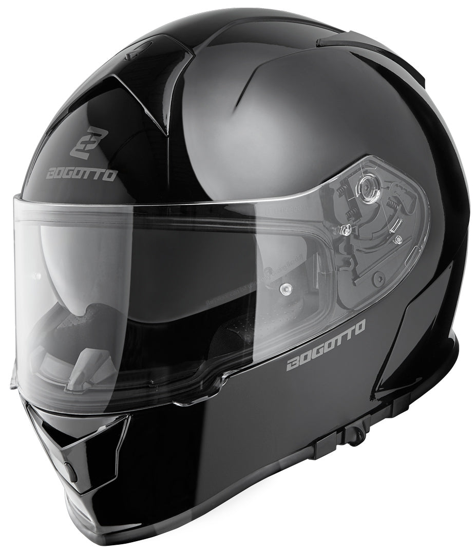 Bogotto V126 Solid Helmet#color_black