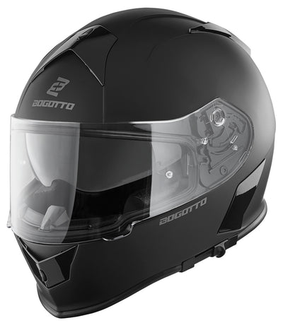 Bogotto V126 Solid Helmet#color_black-matt