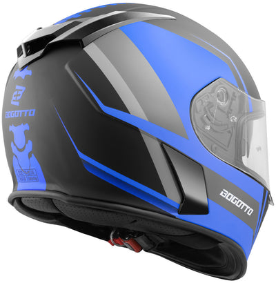 Bogotto V126 G-Evo Helmet#color_black-blue