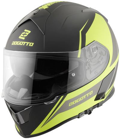 Bogotto V126 G-Evo Helmet#color_black-yellow
