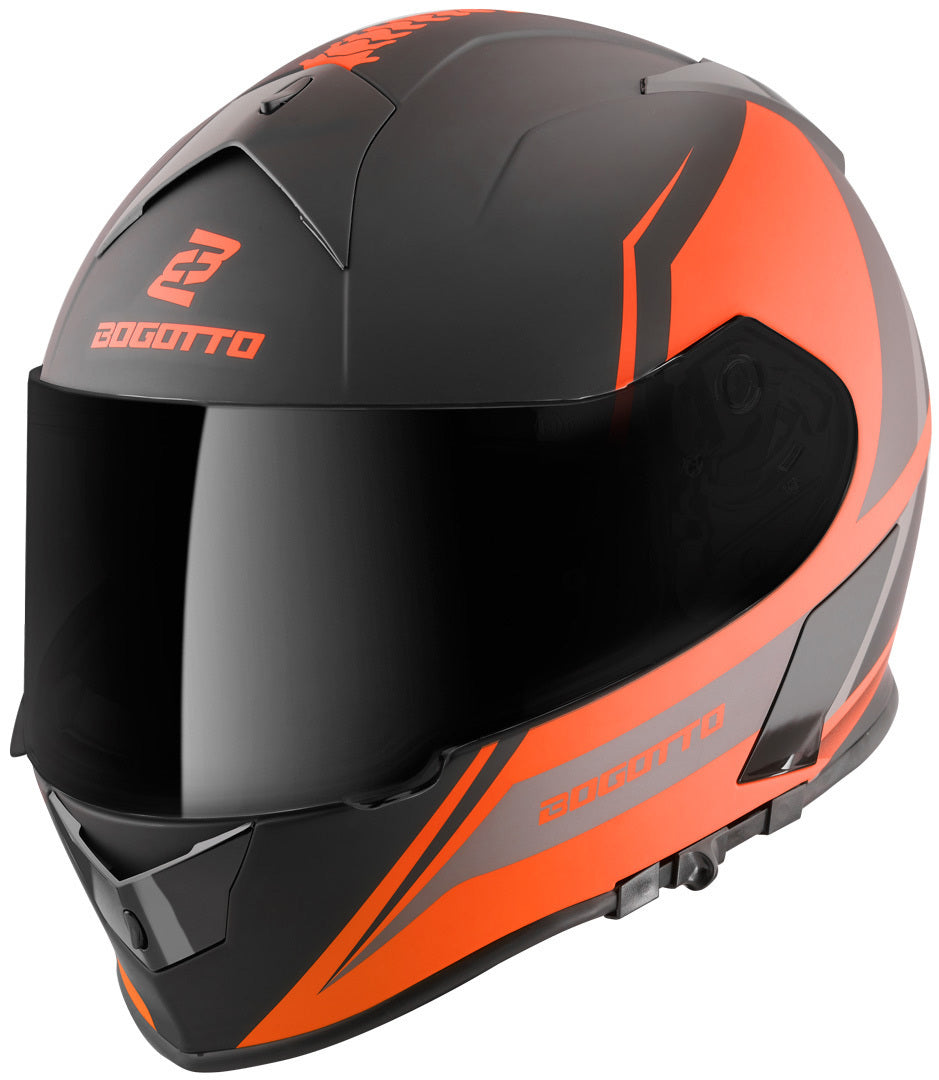 Bogotto V126 G-Evo Helmet#color_black-orange