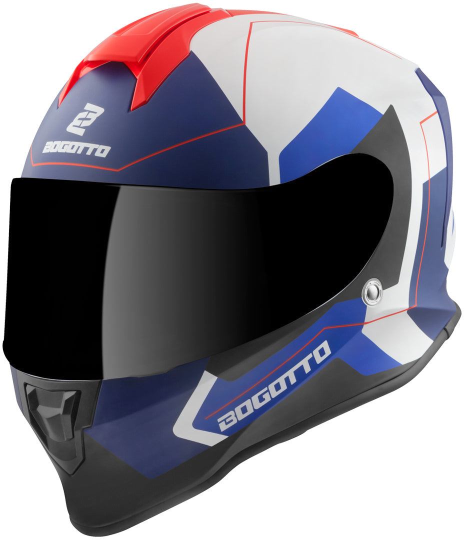 Bogotto V151 Sacro Helmet#color_white-blue-red