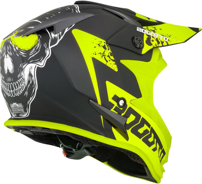 Bogotto V321 Soulcatcher Motocross Helmet#color_yellow-black