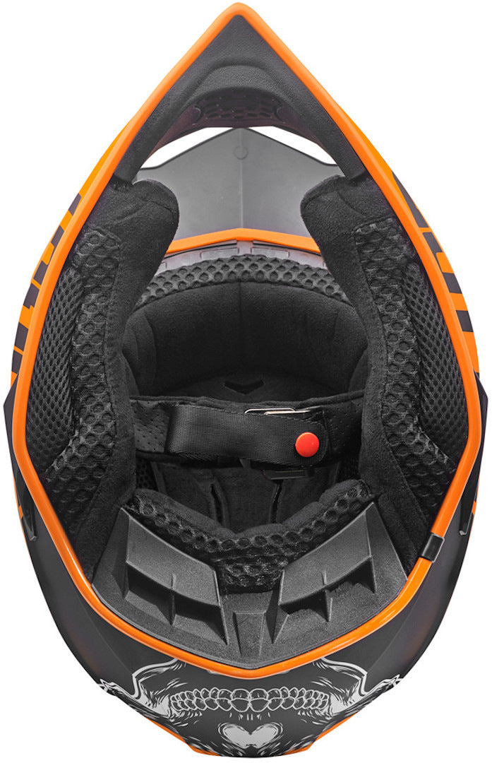 Bogotto V321 Soulcatcher Motocross Helmet#color_orange-black