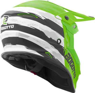 Bogotto V337 Wild-Ride cross helmet#color_green-black-white