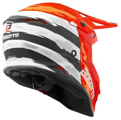 Bogotto V337 Wild-Ride cross helmet#color_orange-black-white