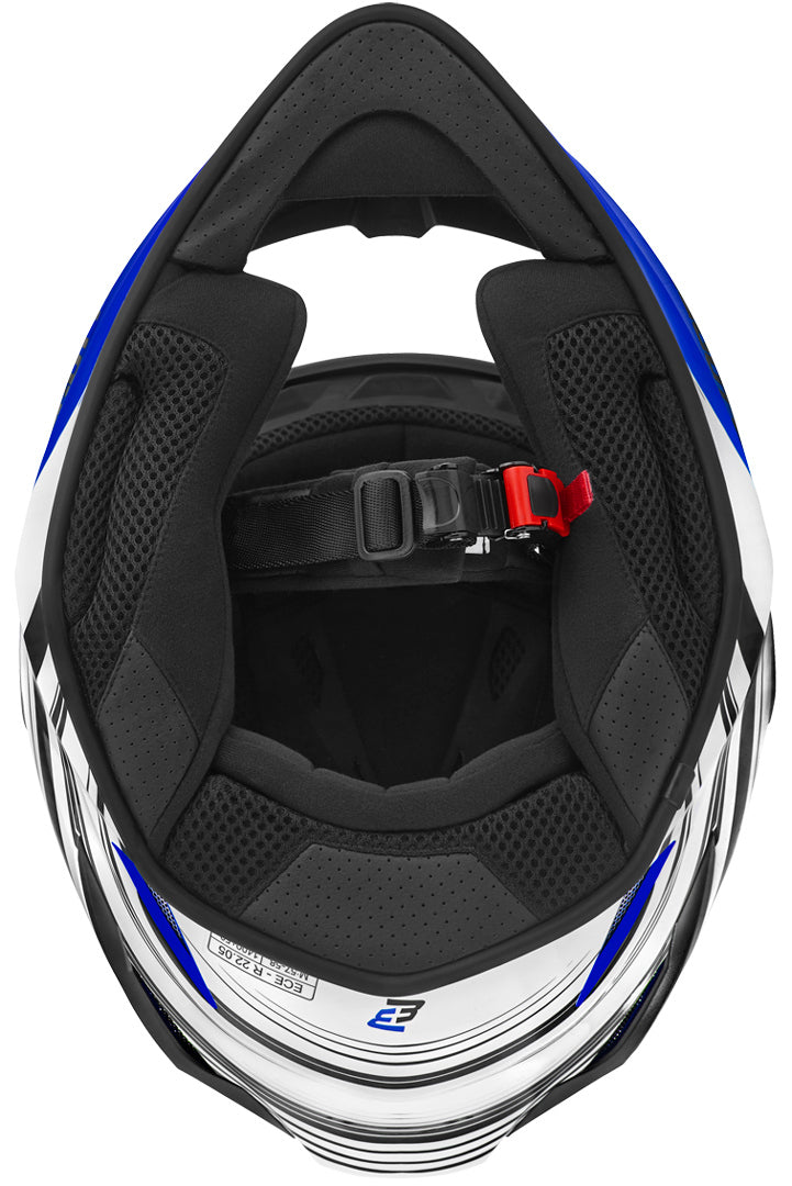 Bogotto V151 Wild-Ride Helmet#color_blue-black-white