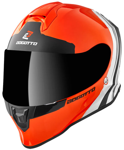Bogotto V151 Wild-Ride Helmet#color_orange-black-white