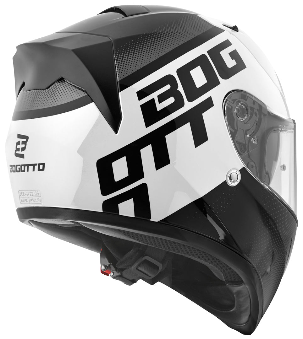 Bogotto V128 BG-X Helmet#color_black-white