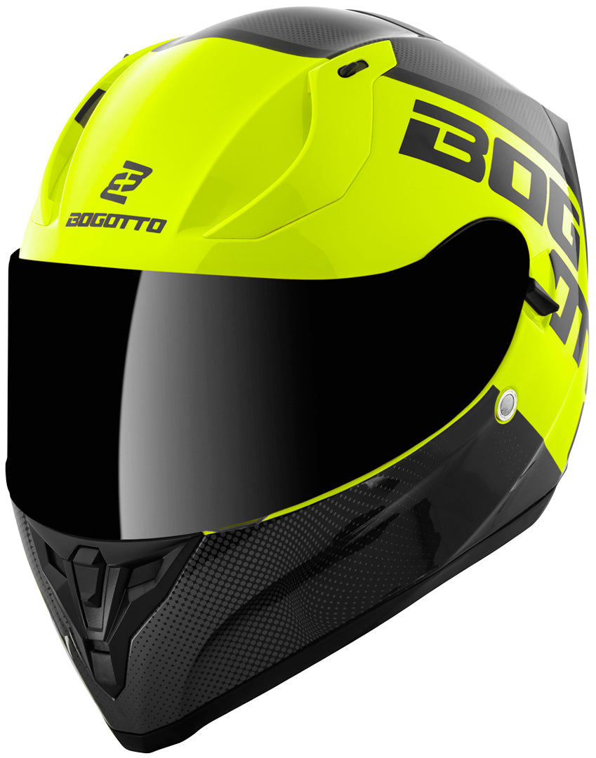 Bogotto V128 BG-X Helmet#color_black-yellow