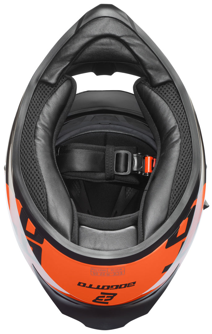 Bogotto V128 BG-X Helmet#color_black-orange