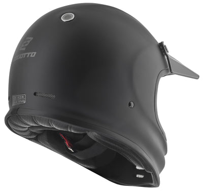 Bogotto V381 Fiberglass Helmet#color_black-matt