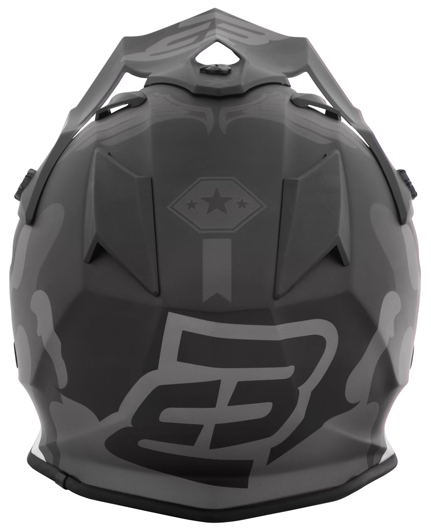Bogotto V328 Camo Fiberglass Motocross Helmet#color_black-white