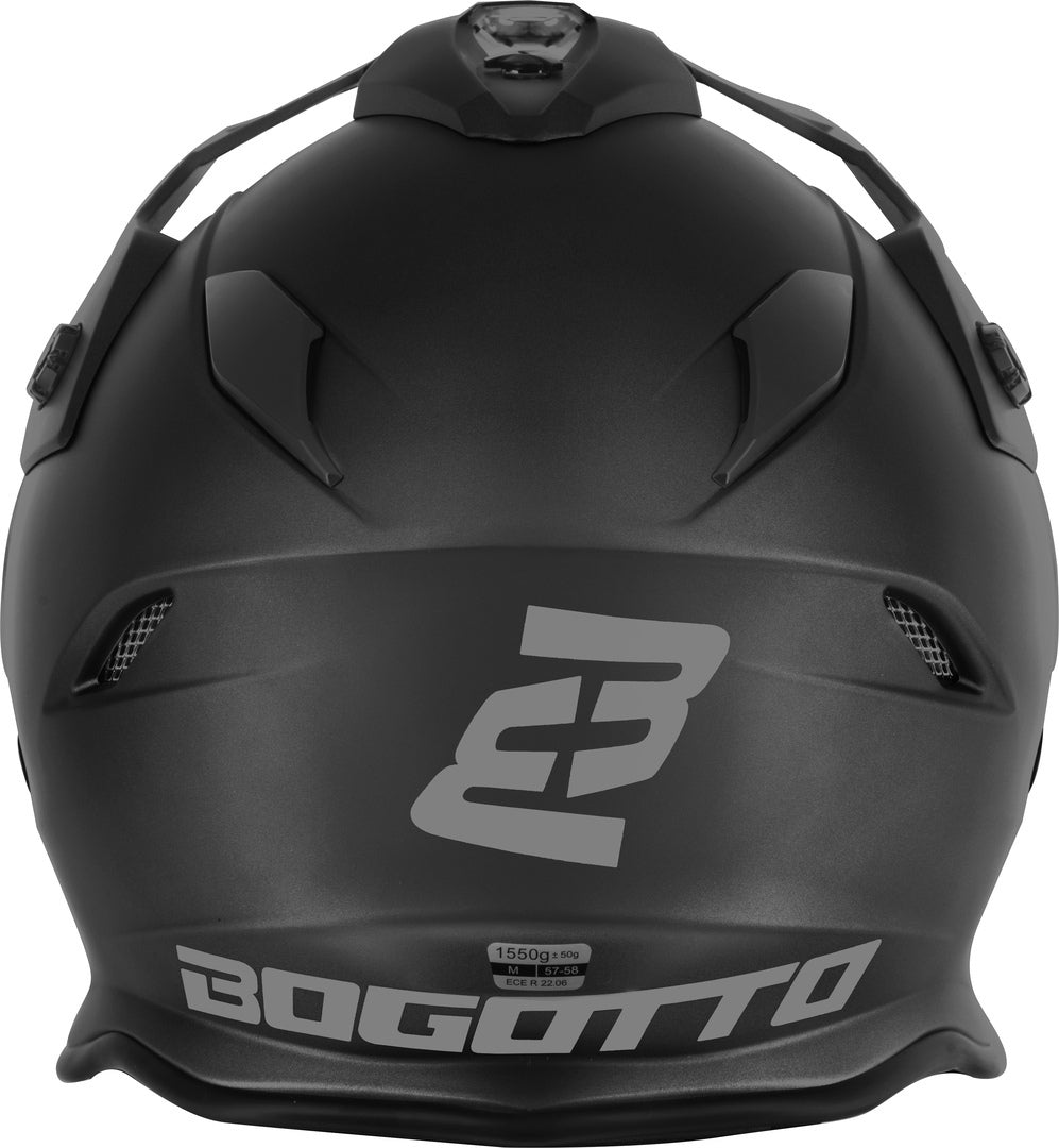 cross bluetooth motorcycle helmet Bogotto H331 BT Enduro COLOR:NAVY MATTE NOS 1990s 1st Generation Baitholder 21.3 inches Medium