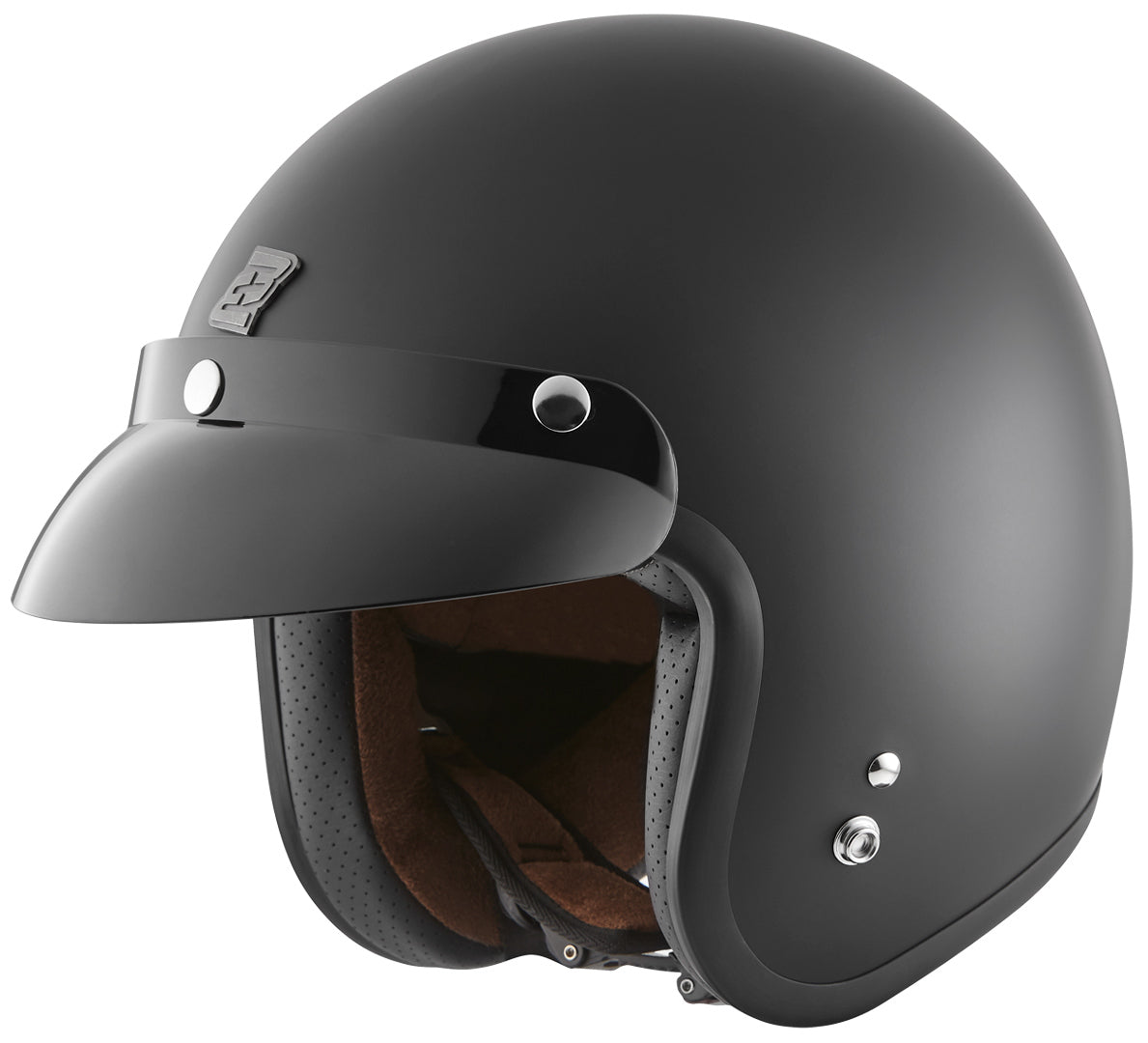 Bogotto V541 Jet Helmet#color_black-matt