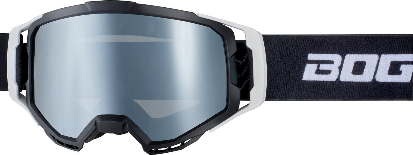 Bogotto B-1 Motocross Goggles#color_black-white