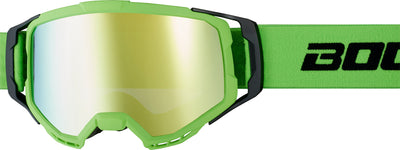 Bogotto B-1 Motocross Goggles#color_green-black