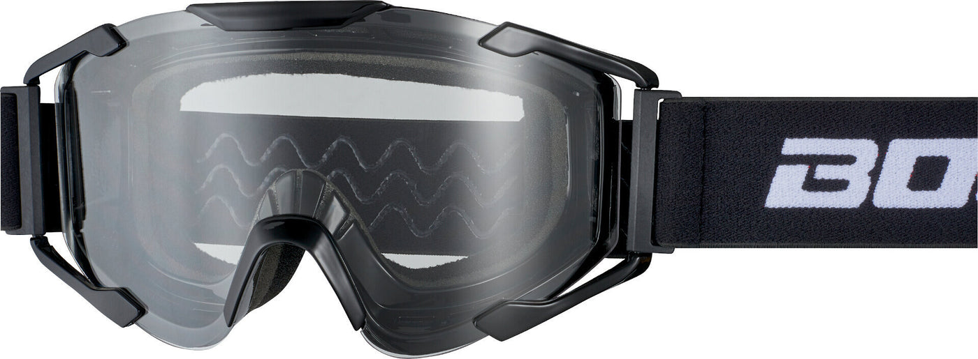 Bogotto B-ST Motocross Goggles#color_black-white