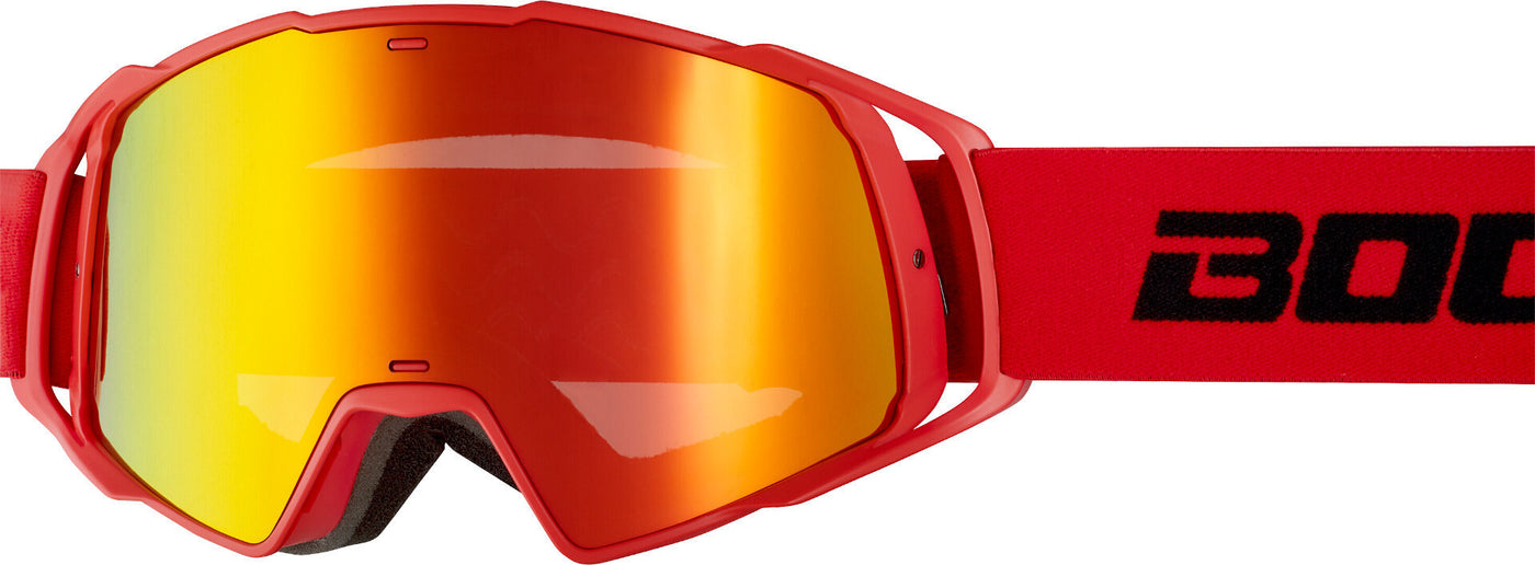 Bogotto B-Faster Motocross Goggles#color_red-black