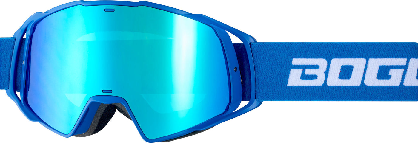 Bogotto B-Faster Motocross Goggles#color_blue-white