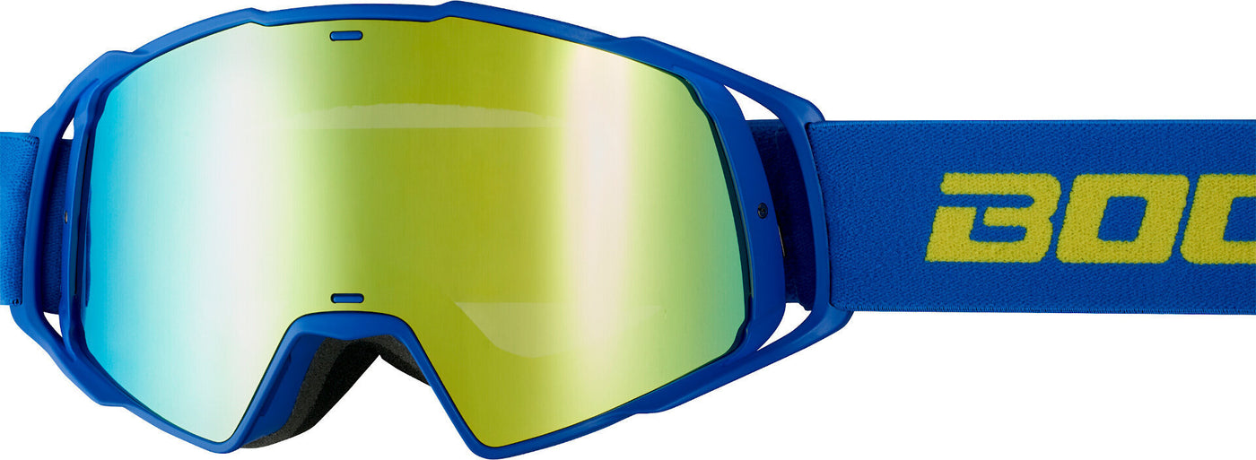 Bogotto B-Faster Motocross Goggles#color_blue-yellow