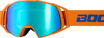 Bogotto B-Faster Motocross Goggles#color_orange-blue