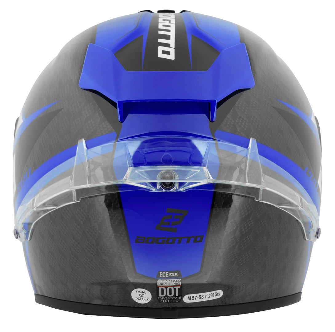 Bogotto FF104 SPN Carbon Helmet#color_blue-black