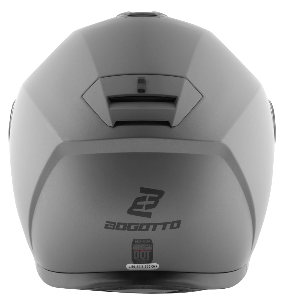 Bogotto FF403 Flip-Up Helmet#color_titan