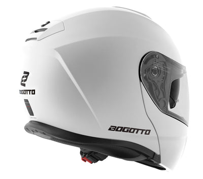 Bogotto FF403 Flip-Up Helmet#color_white-matt