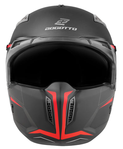 Bogotto Radic WN-ST Helmet#color_red-black