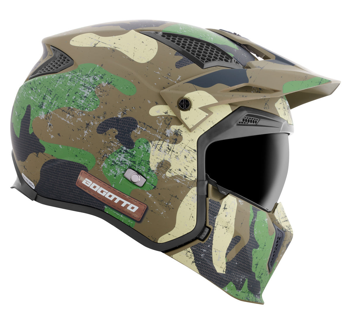 Bogotto Radic Camo Helmet#color_green-matt