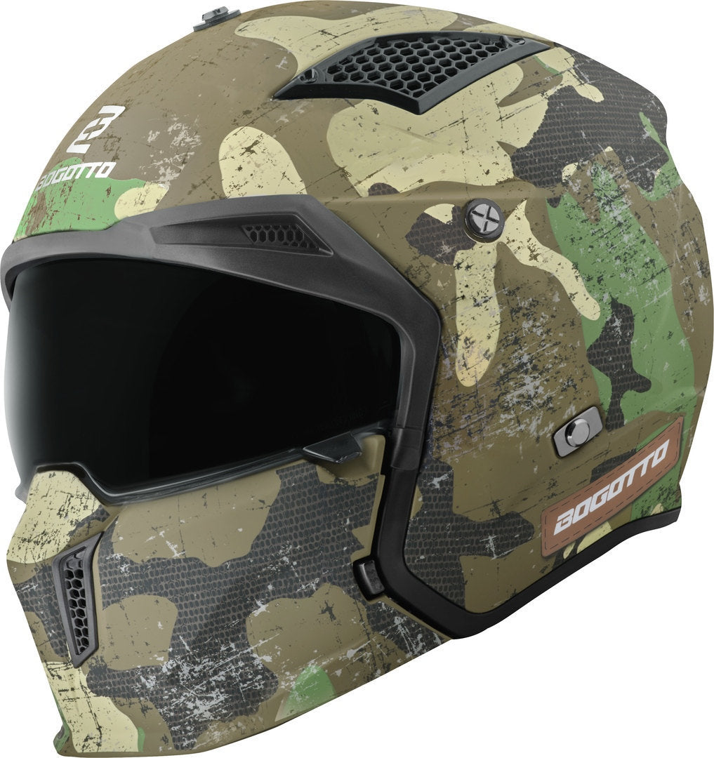 bell apollo dot helmet camouflage Bogotto Radic Camo 22.06 Helmet