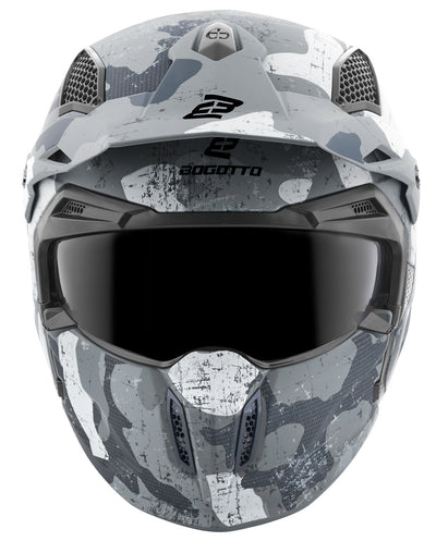 Bogotto Radic Camo Helmet#color_white-matt-grey