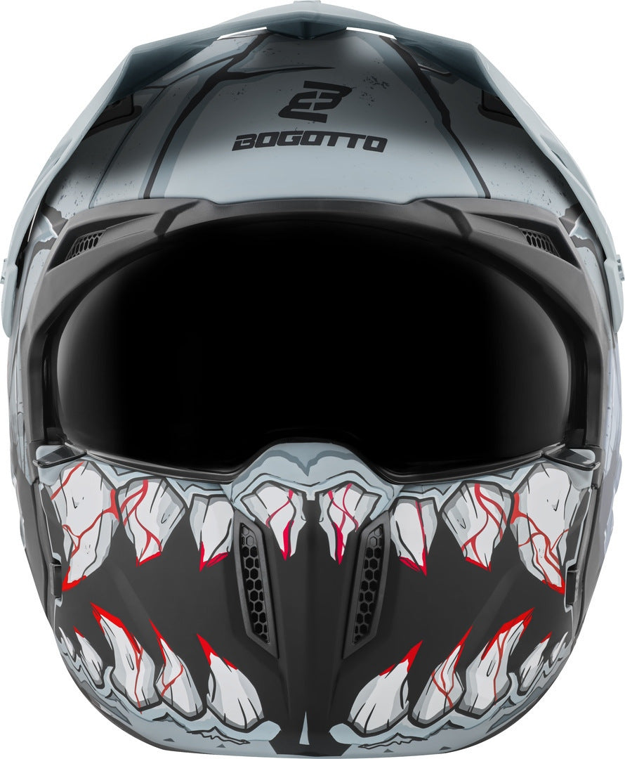 Bogotto Radic Camo 22.06 Helm, schwarz matt, L Bogotto Radic Camo 22.06 Helm, schwarz matt, L