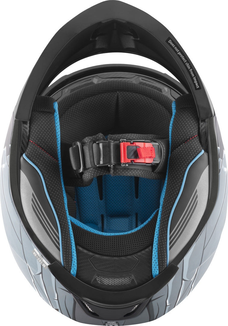 Bogotto Radic Bestia 22.06 Helm - ECE 22.06 Zertifiziert In Blau/schwarz/gelb