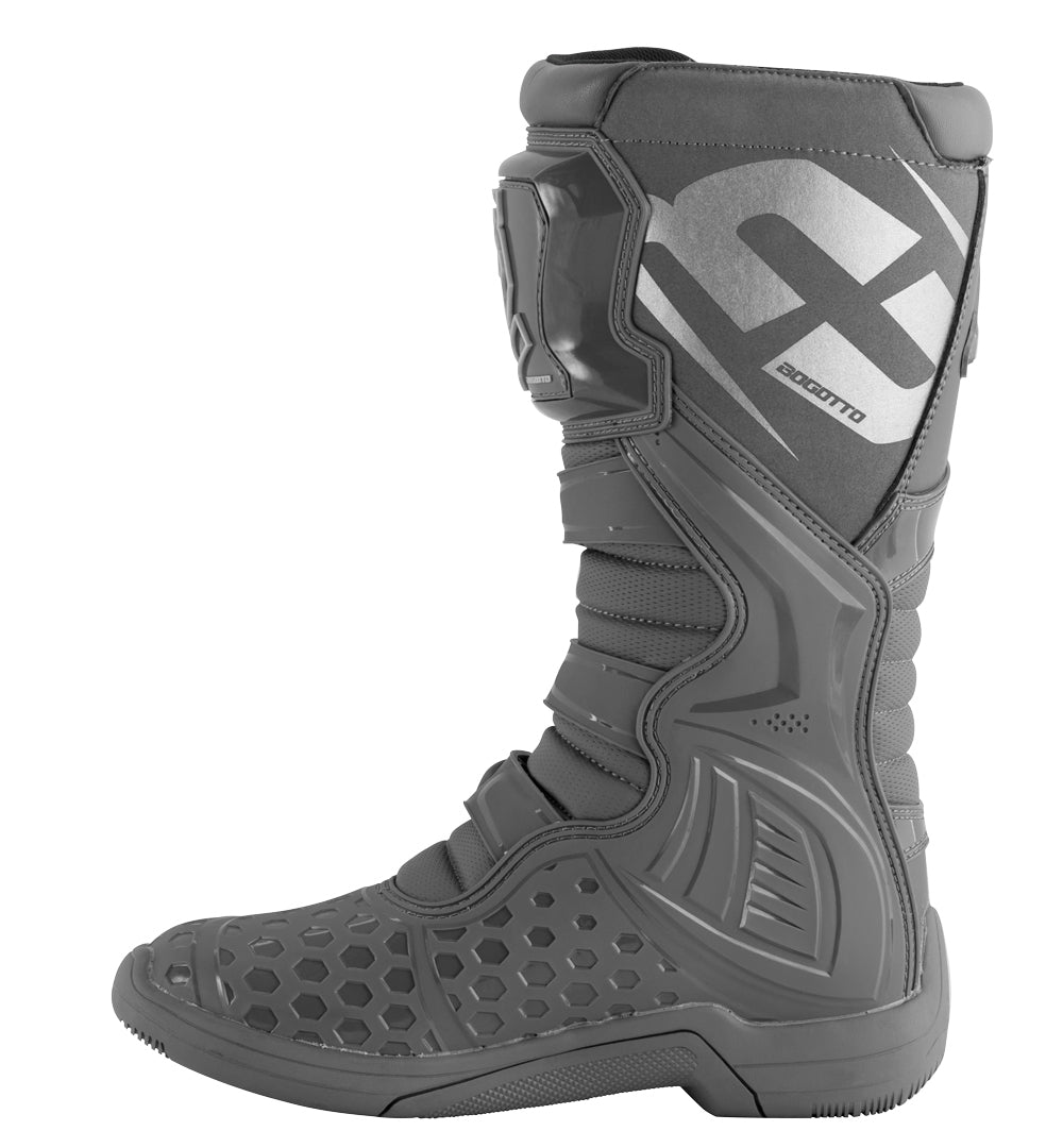 Bogotto MX-5 Motocross Boots#color_grey