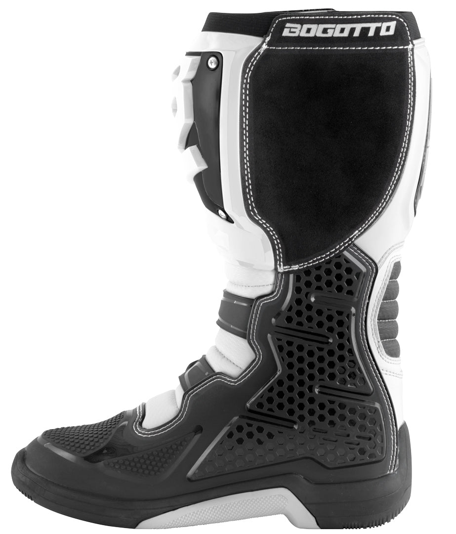 Bogotto MX-6 Motocross Boots#color_white-black