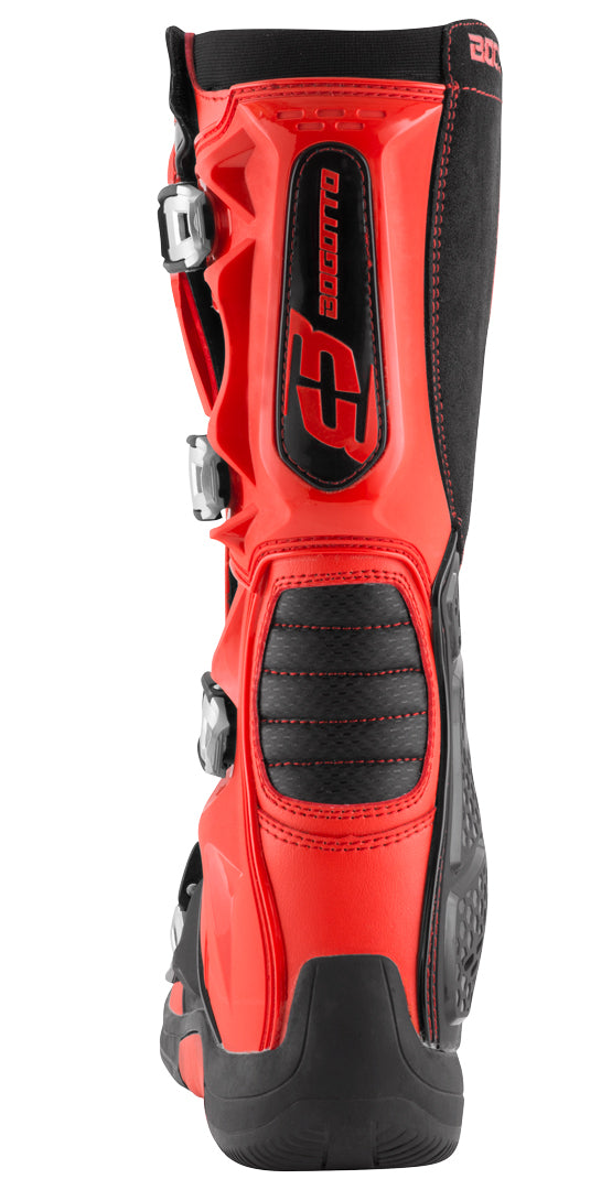Bogotto MX-6 Motocross Boots#color_red-black