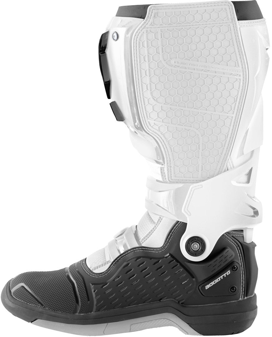Bogotto MX-7 G Motocross Boots#color_black-white