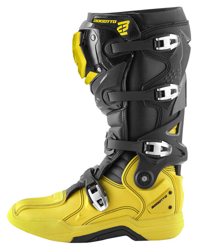 Bogotto MX-7 G Motocross Boots#color_yellow-black