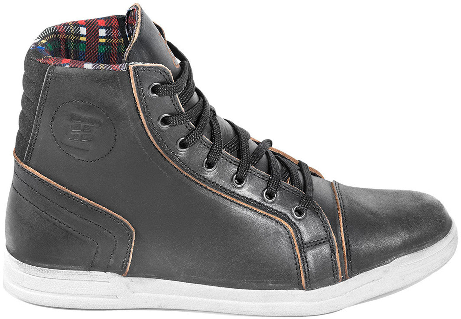 Bogotto Streetbiker Chaussures Moto Urbaines Braun Taille 44 – Look Usé Confort Et Sécurité CE