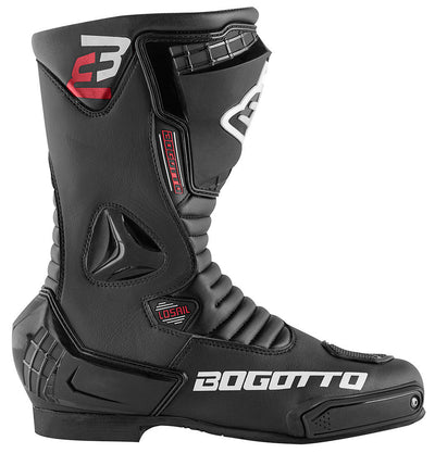 Bogotto Losail Motorcycle Boots#color_black