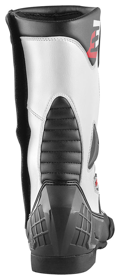 Bogotto Losail Motorcycle Boots#color_black-white