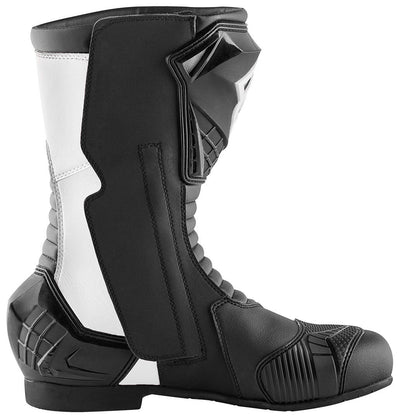 Bogotto Losail Motorcycle Boots#color_black-white