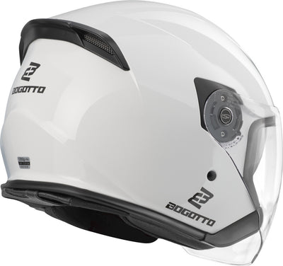 Bogotto H586 Solid Jet Helmet#color_white