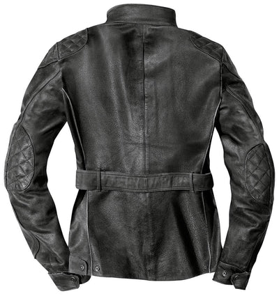 Bogotto Bristol Motorcycle Leather Jacket#color_black