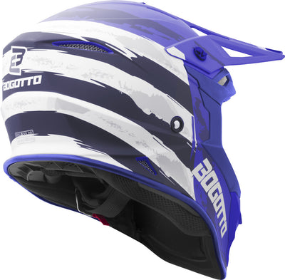 Bogotto V337 Wild-Ride cross helmet#color_blue-black-white