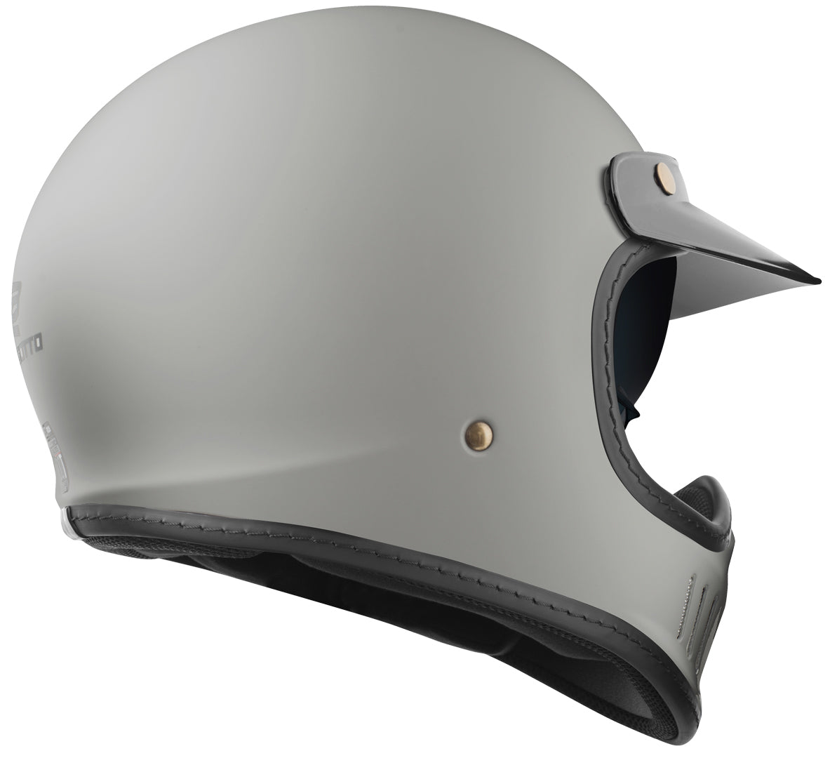 Bogotto FF980 Caferacer Cross Helmet#color_grey-matt